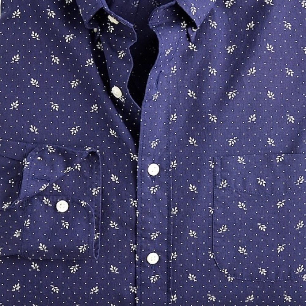 J. Crew Untucked Stretch Secret Wash Shirt - Picture 2 of 4